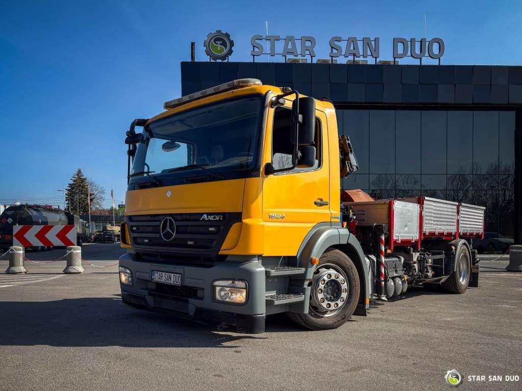Mercedes-Benz AXOR 1824 4x2 HMF 975 HDS Crane Rotator Kipper - Crane truck: picture 3 Mercedes-Benz AXOR 1824 4x2 HMF 975 HDS Crane Rotator Kipper - Crane truck: picture 3