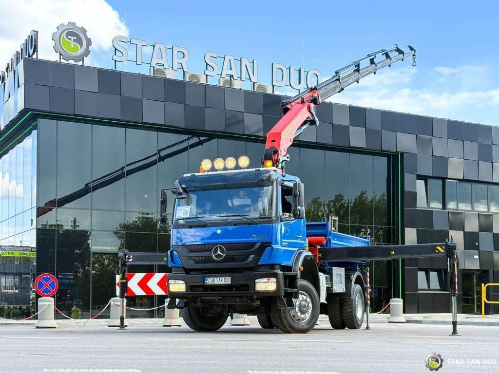 Mercedes-Benz AXOR 1833 4x4 Palfinger PK 22002 EH Crane Winch - Tipper: picture 1 Mercedes-Benz AXOR 1833 4x4 Palfinger PK 22002 EH Crane Winch - Tipper: picture 1