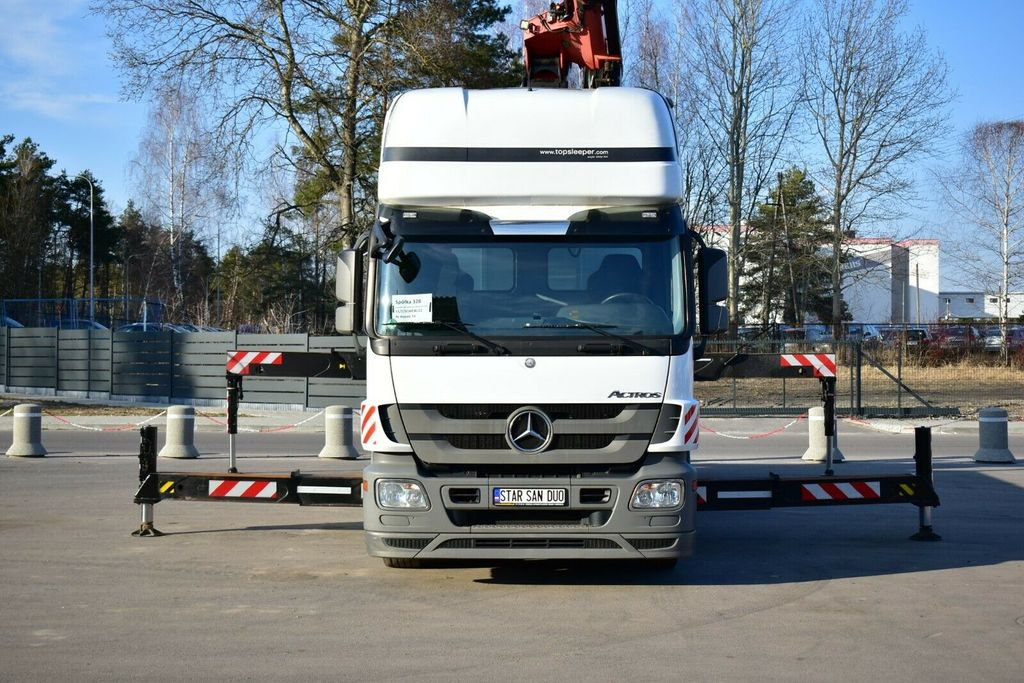 Crane truck, Dropside/ Flatbed truck Mercedes-Benz Actros 2546 6x2 Palfinger PK 53002 Crane Kran: picture 10