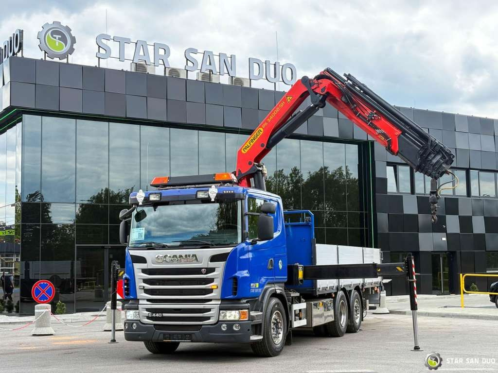 Scania G440 6x2 PALFINGER PK 34002SH Crane Kran - Crane truck: picture 2 Scania G440 6x2 PALFINGER PK 34002SH Crane Kran - Crane truck: picture 2