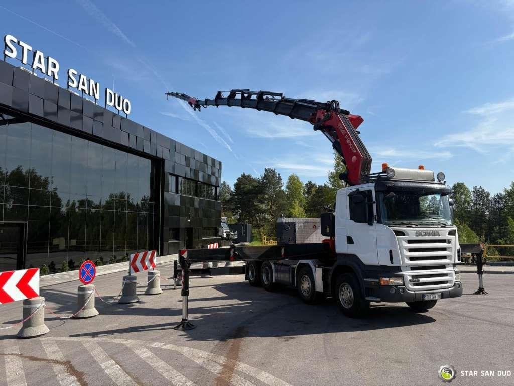 Scania R420 8x4 FASSI F1300 AXP Crane FLY JIB Euro 4 - Crane truck: picture 2 Scania R420 8x4 FASSI F1300 AXP Crane FLY JIB Euro 4 - Crane truck: picture 2