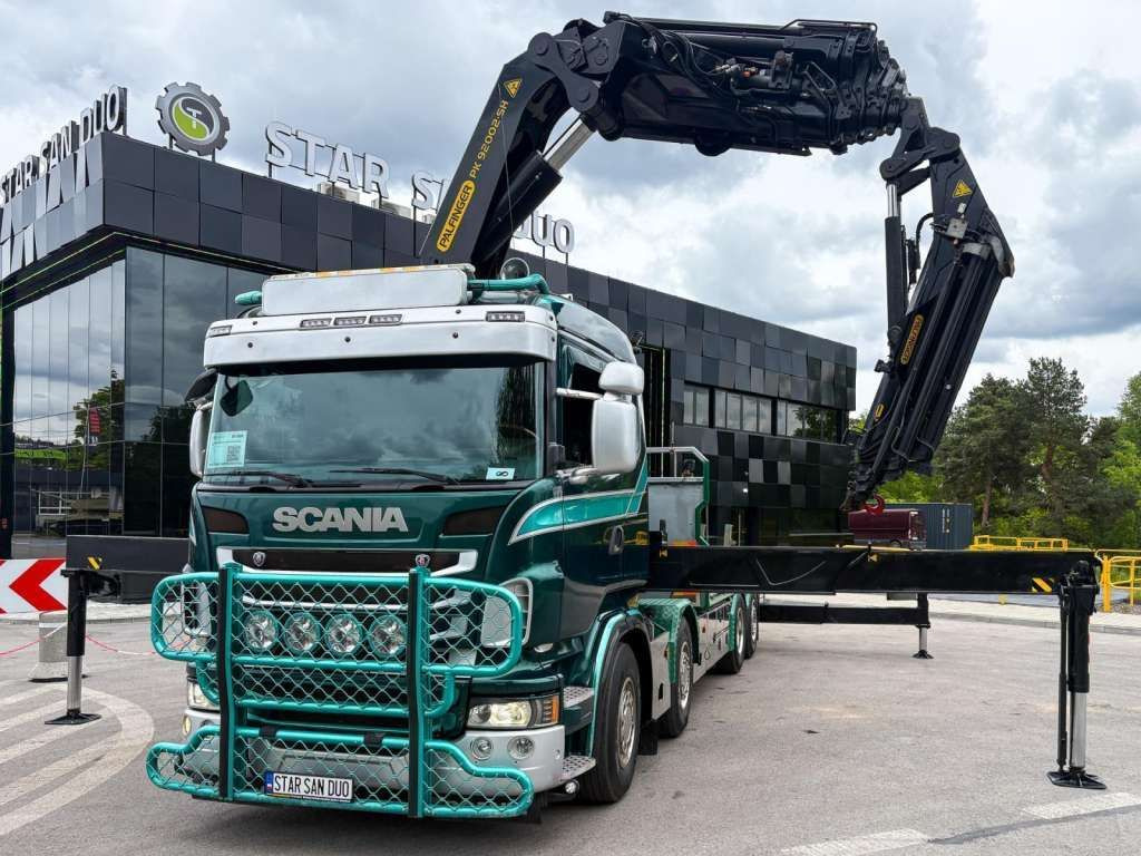 Scania R480 8x2 PALFINGER PK 92002 SH FLY JIB CRANE - Crane truck: picture 4 Scania R480 8x2 PALFINGER PK 92002 SH FLY JIB CRANE - Crane truck: picture 4