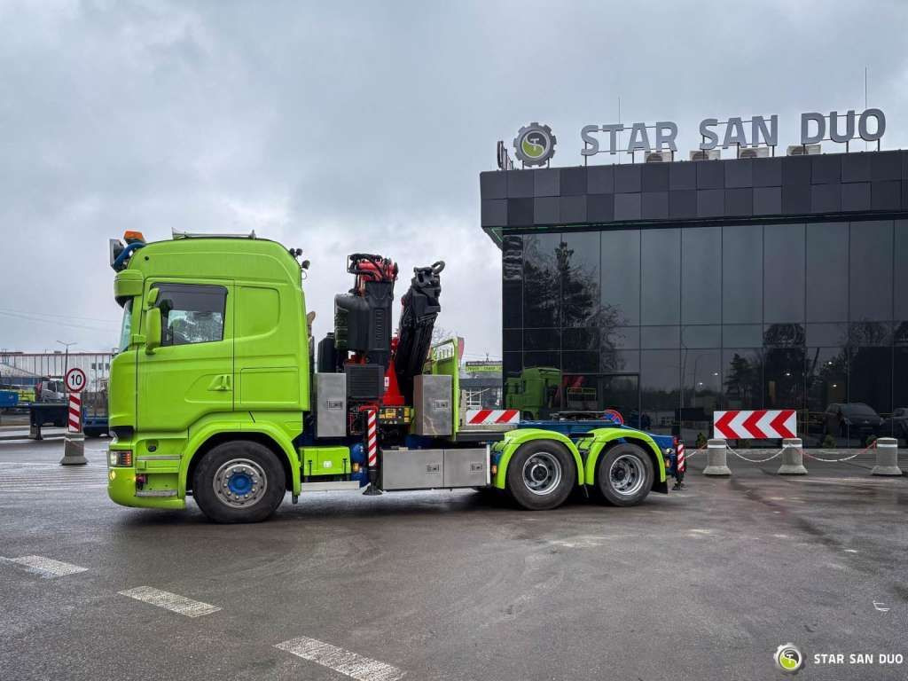 Scania R520 6x2 Fassi F485 Crane Kran Winch Euro 6 Scania R520 6x2 Fassi F485 Crane Kran Winch Euro 6 - Crane truck, Tractor unit: picture 2 Scania R520 6x2 Fassi F485 Crane Kran Winch Euro 6 Scania R520 6x2 Fassi F485 Crane Kran Winch Euro 6 - Crane truck, Tractor unit: picture 2