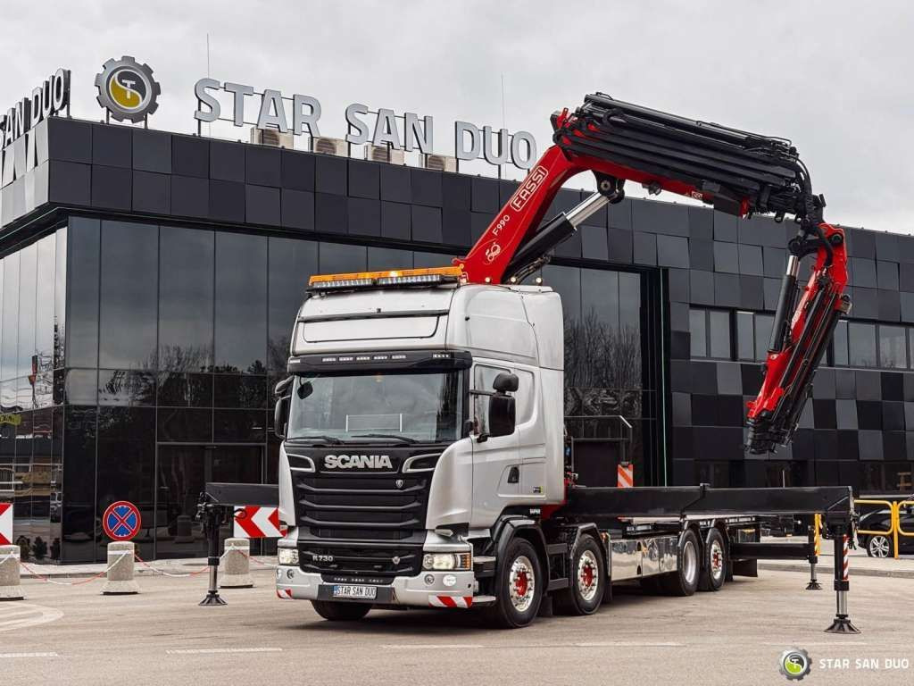 Scania R730 8x2 Fassi F990 Fly Jib 30m Crane Euro 6 - Crane truck: picture 2 Scania R730 8x2 Fassi F990 Fly Jib 30m Crane Euro 6 - Crane truck: picture 2