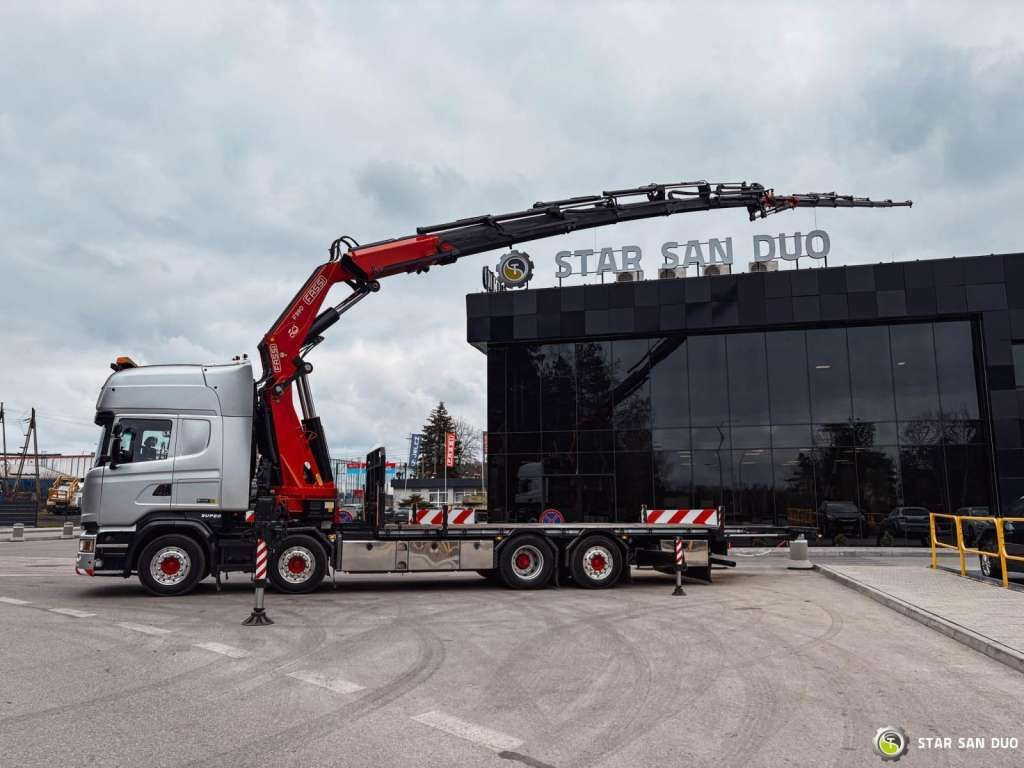 Scania R730 8x2 Fassi F990 Fly Jib 30m Crane Euro 6 - Crane truck: picture 5 Scania R730 8x2 Fassi F990 Fly Jib 30m Crane Euro 6 - Crane truck: picture 5