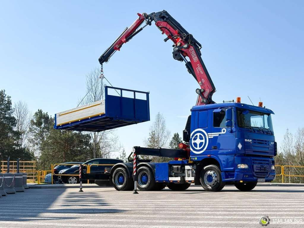 DAF XF 105.510 6x4 FASSI 450 FLY JIB Winch 5th - Tractor unit: picture 4 DAF XF 105.510 6x4 FASSI 450 FLY JIB Winch 5th - Tractor unit: picture 4