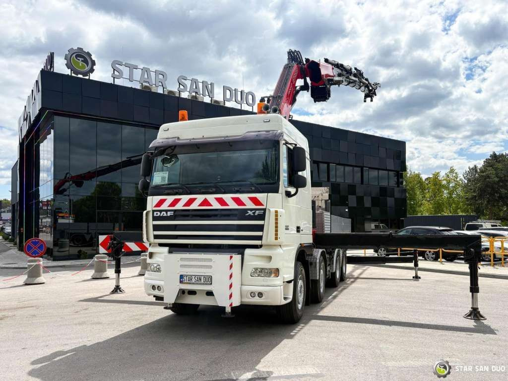 DAF XF 105.510 8x4 FASSI F800 XP Crane Fifth wheel - Tractor unit: picture 5 DAF XF 105.510 8x4 FASSI F800 XP Crane Fifth wheel - Tractor unit: picture 5