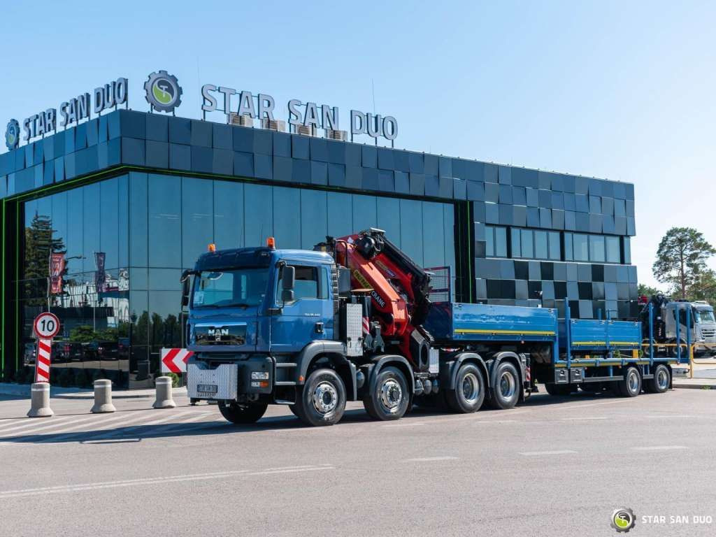 MAN TGA 35.440 8X6H PALFINGER 60002 Semi-trailer - Tractor unit: picture 5 MAN TGA 35.440 8X6H PALFINGER 60002 Semi-trailer - Tractor unit: picture 5
