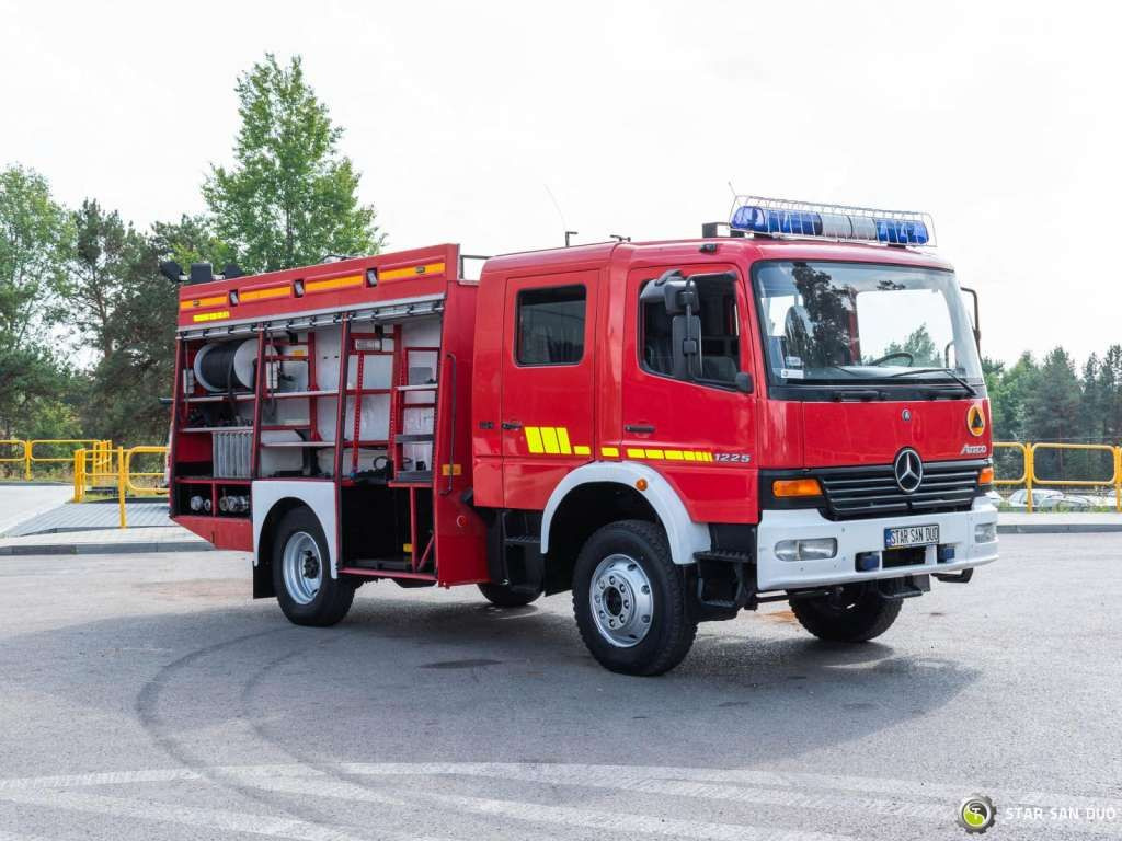 Truck Mercedes-Benz  4x4 ATEGO 1225 CNBOP Fire Brigade: picture 7