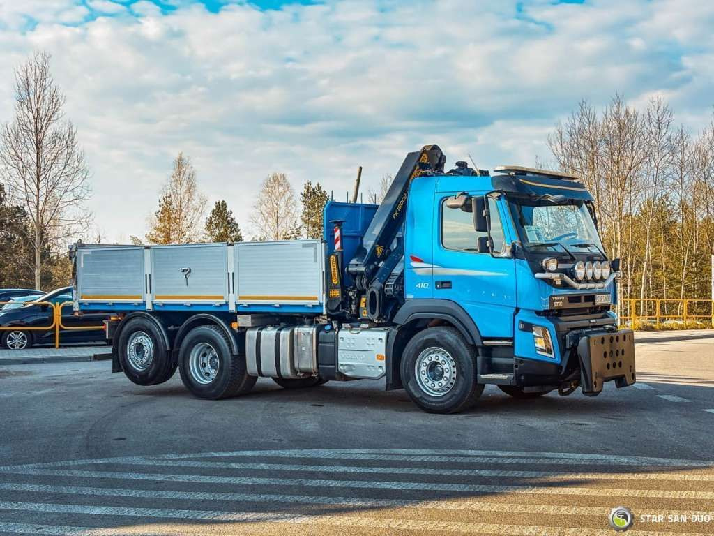 Volvo FMX 410 6x2 PALFINGER PK 18002 659 Working Hour - Tipper: picture 4 Volvo FMX 410 6x2 PALFINGER PK 18002 659 Working Hour - Tipper: picture 4