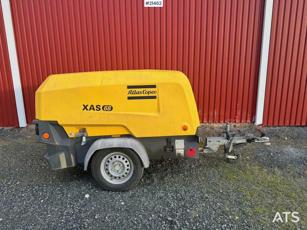 Atlas Copco XAS68 - Air compressor: picture 1 Atlas Copco XAS68 - Air compressor: picture 1