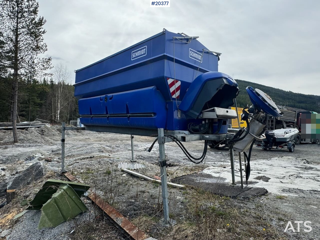 Schmidt 2005 Schmidt Stratos B120 Saltspreder - Attachment for Truck: picture 5 Schmidt 2005 Schmidt Stratos B120 Saltspreder - Attachment for Truck: picture 5