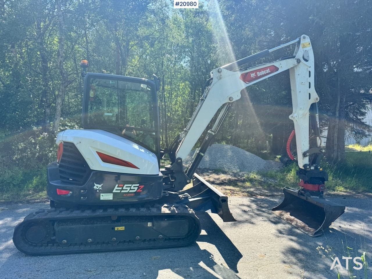Bobcat E55Z - Mini excavator: picture 1 Bobcat E55Z - Mini excavator: picture 1
