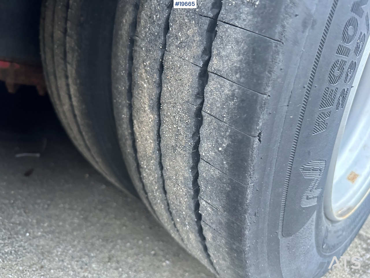 Dropside/ Flatbed semi-trailer Broshuis 3 AUD-44 brønnhenger.: picture 38 Dropside/ Flatbed semi-trailer Broshuis 3 AUD-44 brønnhenger.: picture 38