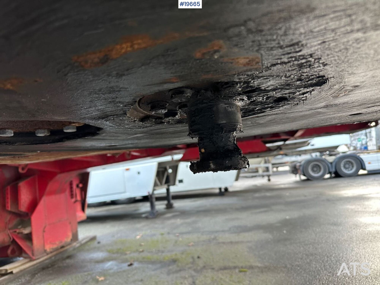 Dropside/ Flatbed semi-trailer Broshuis 3 AUD-44 brønnhenger.: picture 17 Dropside/ Flatbed semi-trailer Broshuis 3 AUD-44 brønnhenger.: picture 17