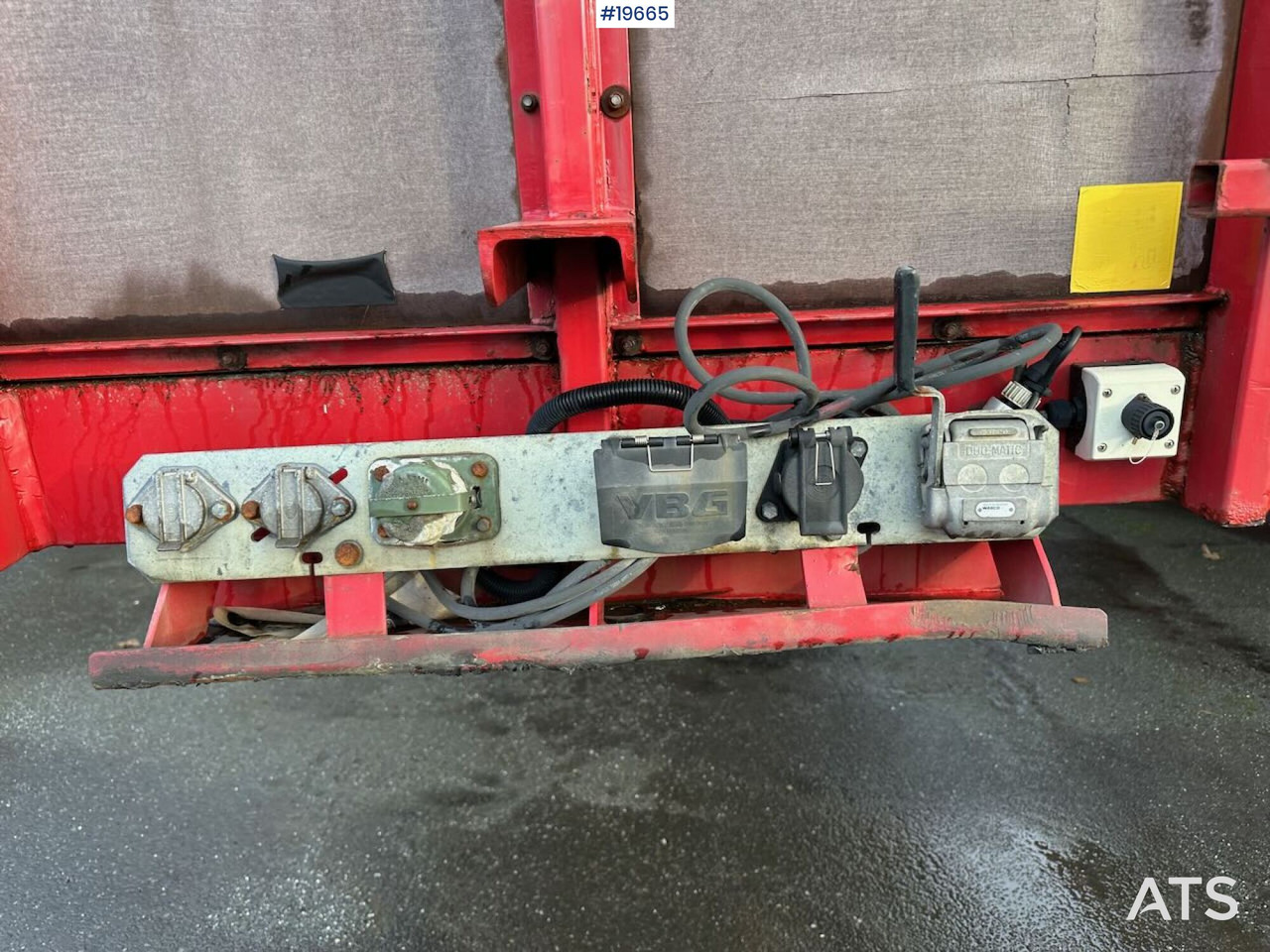 Dropside/ Flatbed semi-trailer Broshuis 3 AUD-44 brønnhenger.: picture 15 Dropside/ Flatbed semi-trailer Broshuis 3 AUD-44 brønnhenger.: picture 15