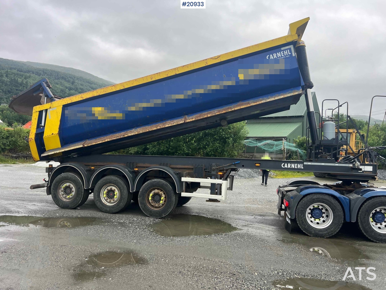 Carnehl 3 akslet tippsemi - Tipper semi-trailer: picture 4 Carnehl 3 akslet tippsemi - Tipper semi-trailer: picture 4