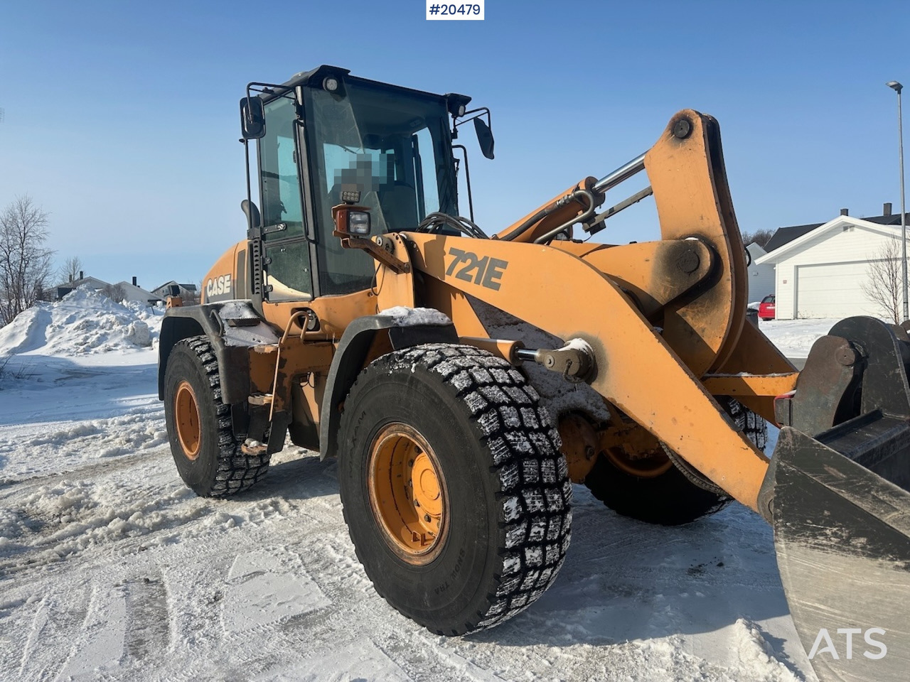 Case 721E - Wheel loader: picture 4 Case 721E - Wheel loader: picture 4