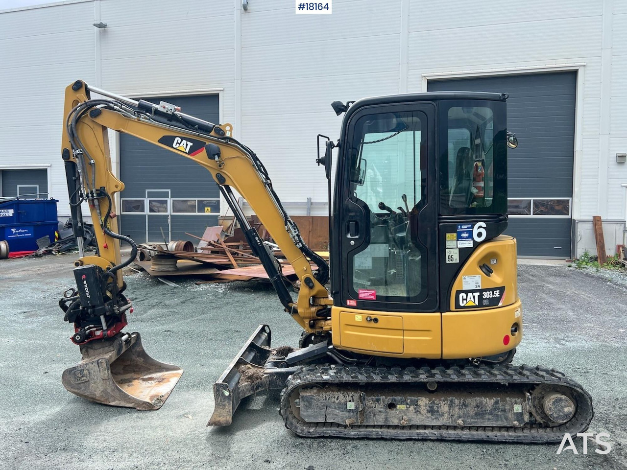 Caterpillar 303.5ECR - Excavator: picture 2 Caterpillar 303.5ECR - Excavator: picture 2