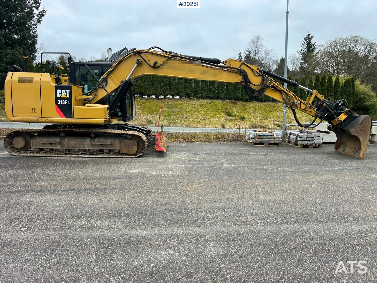 Excavator Caterpillar 313FL: picture 13