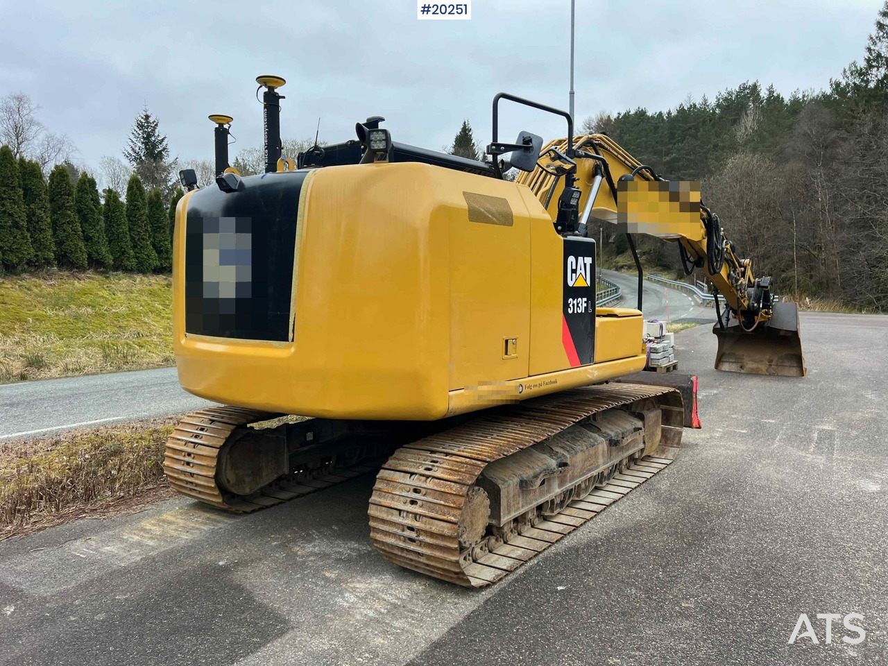 Excavator Caterpillar 313FL: picture 16