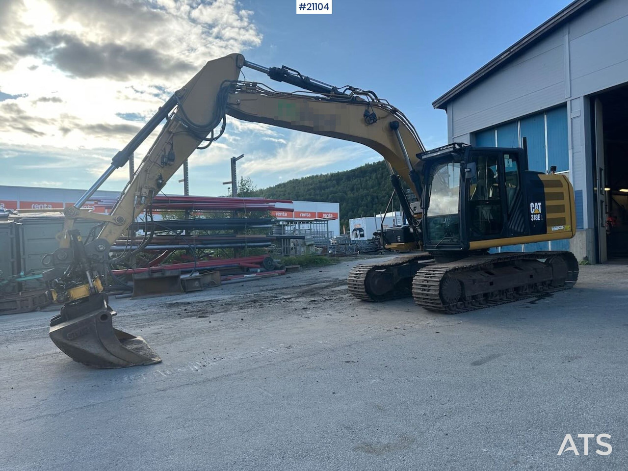 Caterpillar 318EL - Crawler excavator: picture 1 Caterpillar 318EL - Crawler excavator: picture 1