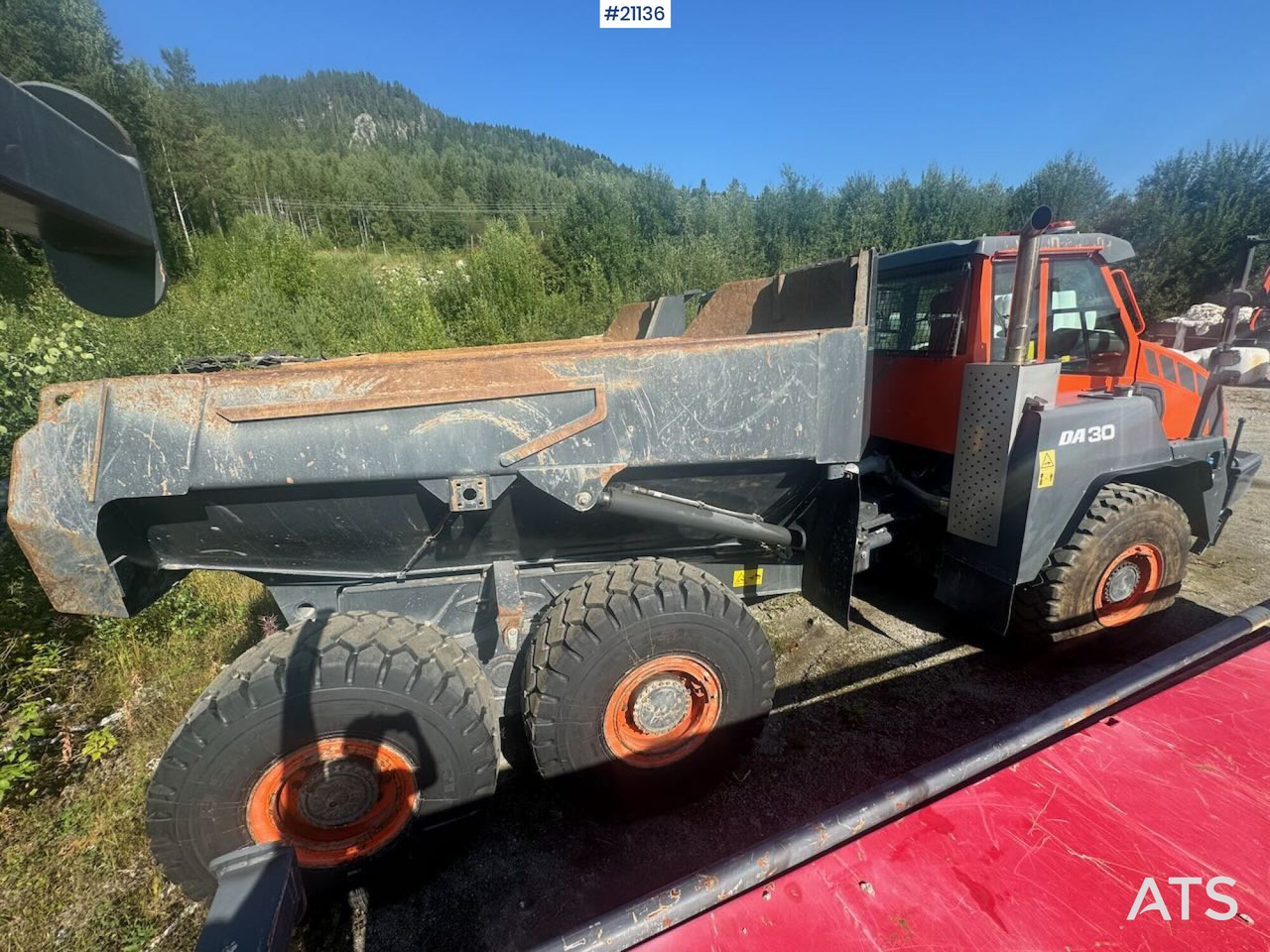 Doosan DA 30 Dumper - Articulated dumper: picture 3 Doosan DA 30 Dumper - Articulated dumper: picture 3