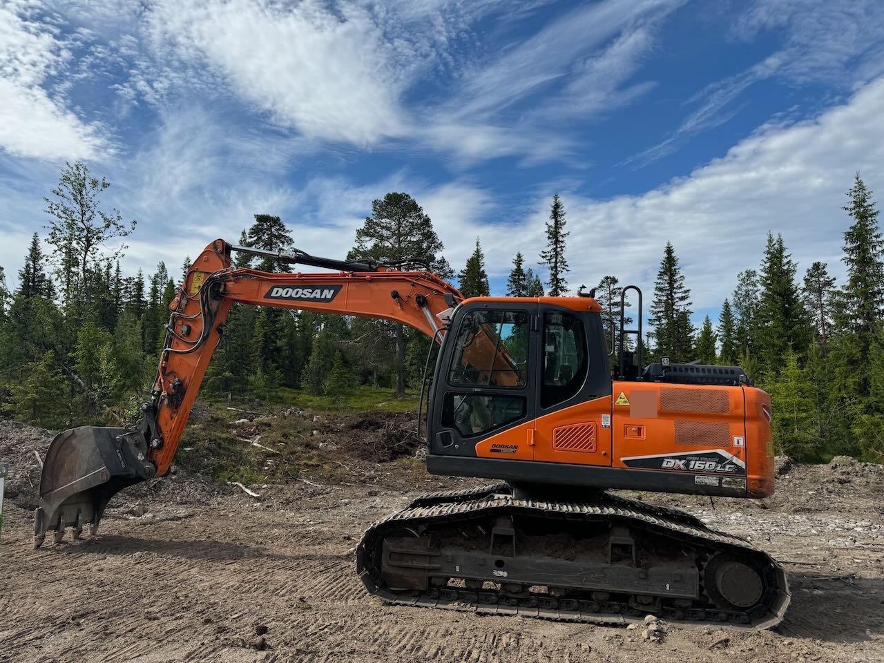 Doosan DX160LC Beltegraver – Rotortilt og 2 skuffer - Crawler excavator: picture 1 Doosan DX160LC Beltegraver – Rotortilt og 2 skuffer - Crawler excavator: picture 1
