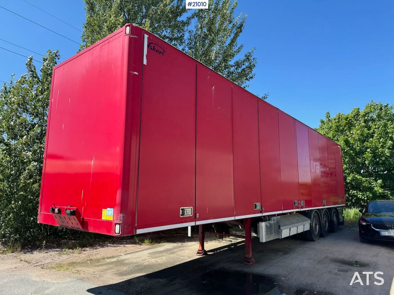 Ekeri Skapsemi - Closed box semi-trailer: picture 2 Ekeri Skapsemi - Closed box semi-trailer: picture 2