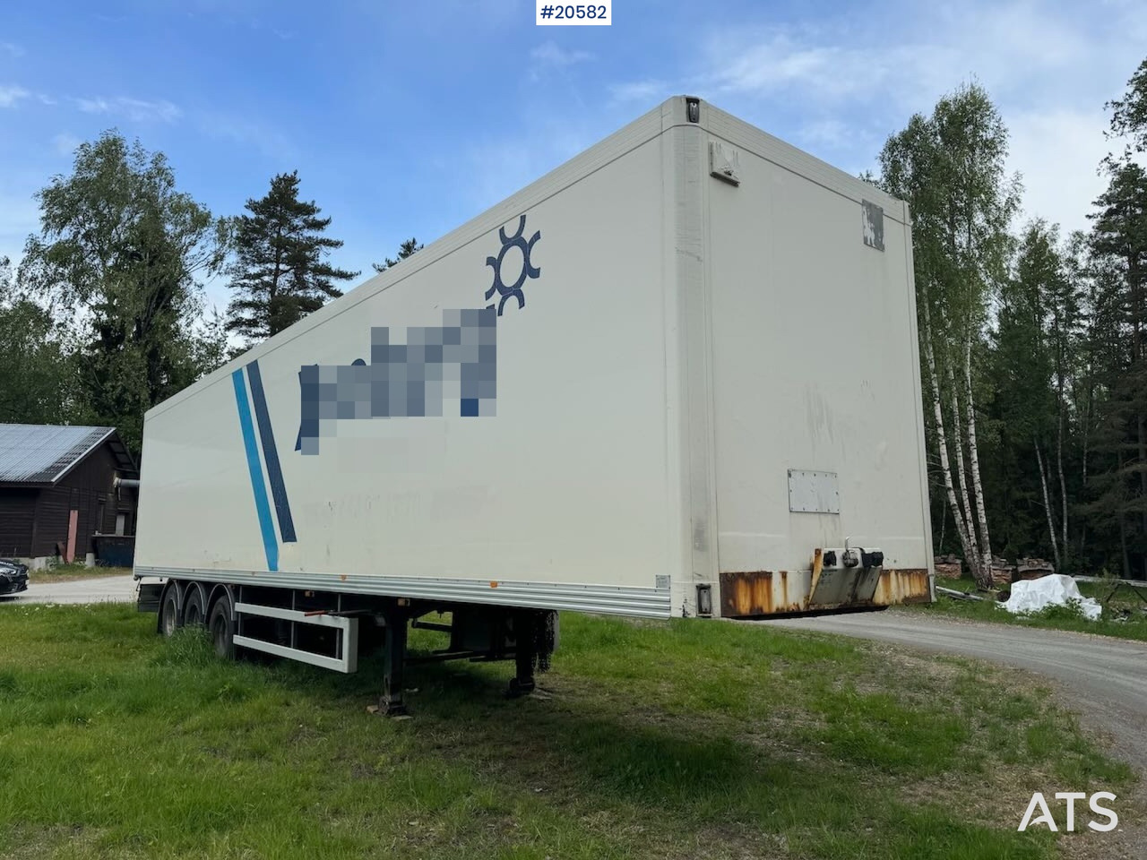 Ekeri Skapsemi - Closed box semi-trailer: picture 2 Ekeri Skapsemi - Closed box semi-trailer: picture 2