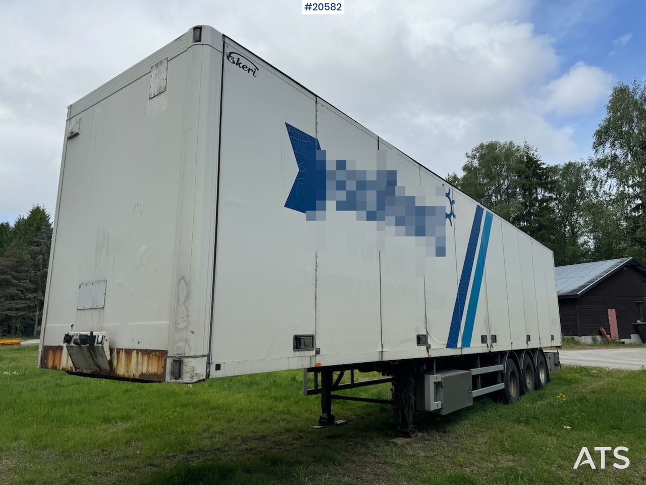 Ekeri Skapsemi - Closed box semi-trailer: picture 4 Ekeri Skapsemi - Closed box semi-trailer: picture 4