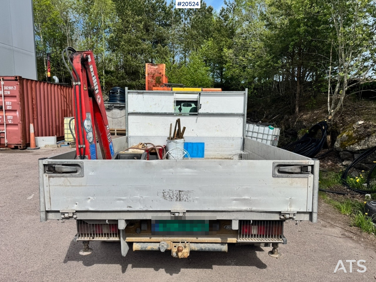 Ford TRANSIT - Flatbed van, Crane truck: picture 4 Ford TRANSIT - Flatbed van, Crane truck: picture 4