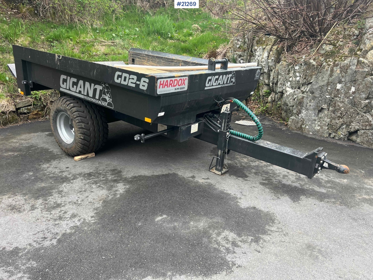 Gigant Hjulmaskin Henger - Plant trailer: picture 1 Gigant Hjulmaskin Henger - Plant trailer: picture 1