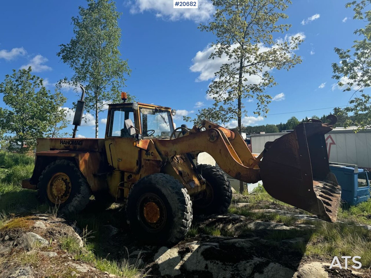 Wheel loader Hanomag 44: picture 7 Wheel loader Hanomag 44: picture 7