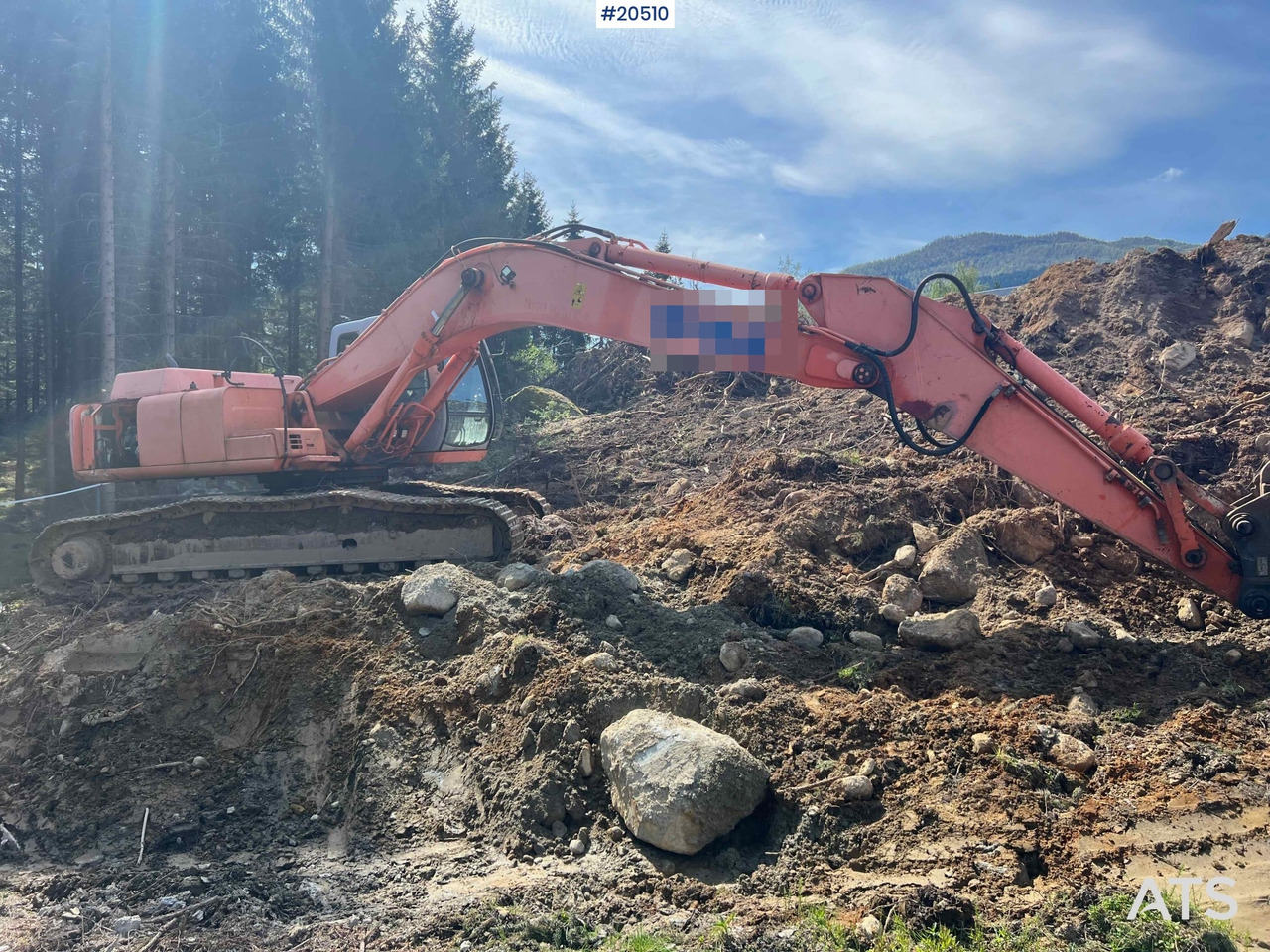 Hitachi EX285 - Excavator: picture 4 Hitachi EX285 - Excavator: picture 4