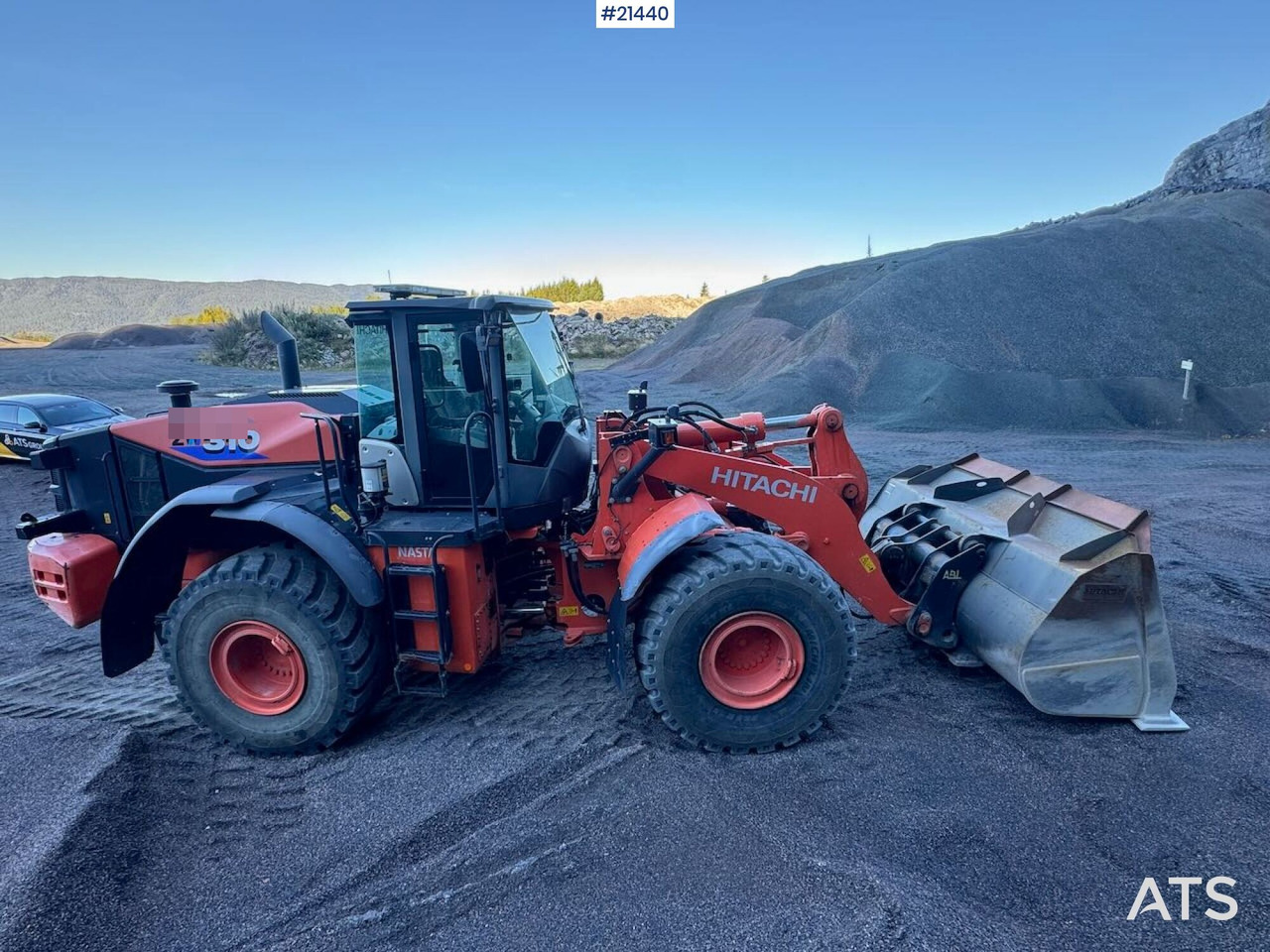 Wheel loader Hitachi ZW310: picture 7 Wheel loader Hitachi ZW310: picture 7
