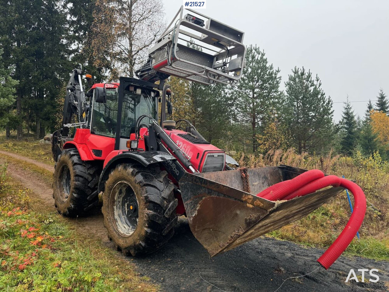 Huddig 1260B Traktorgraver m/ Huddig 2000 lift, tilt og pusseskuffe - Backhoe loader: picture 4 Huddig 1260B Traktorgraver m/ Huddig 2000 lift, tilt og pusseskuffe - Backhoe loader: picture 4