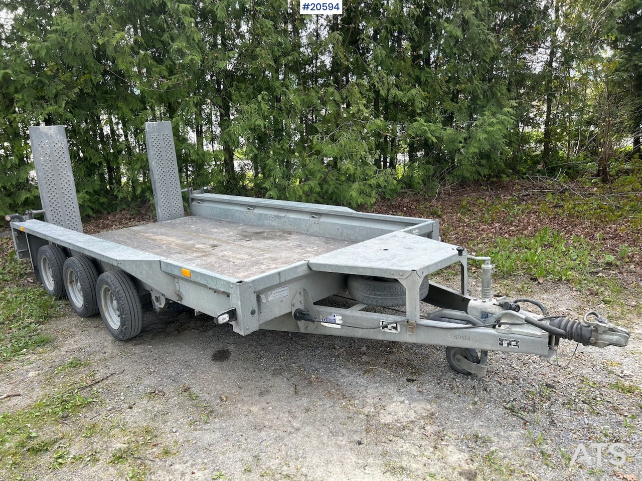 Ifor Williams Maskinhenger - Low loader trailer: picture 3 Ifor Williams Maskinhenger - Low loader trailer: picture 3