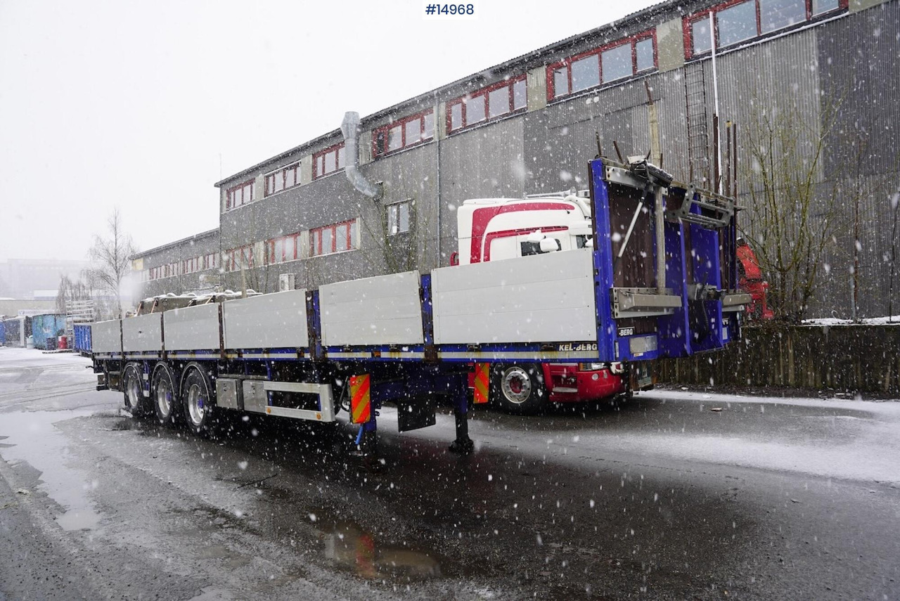 Kel-berg Rettsemi m/uttrekk - Dropside/ Flatbed semi-trailer: picture 1 Kel-berg Rettsemi m/uttrekk - Dropside/ Flatbed semi-trailer: picture 1