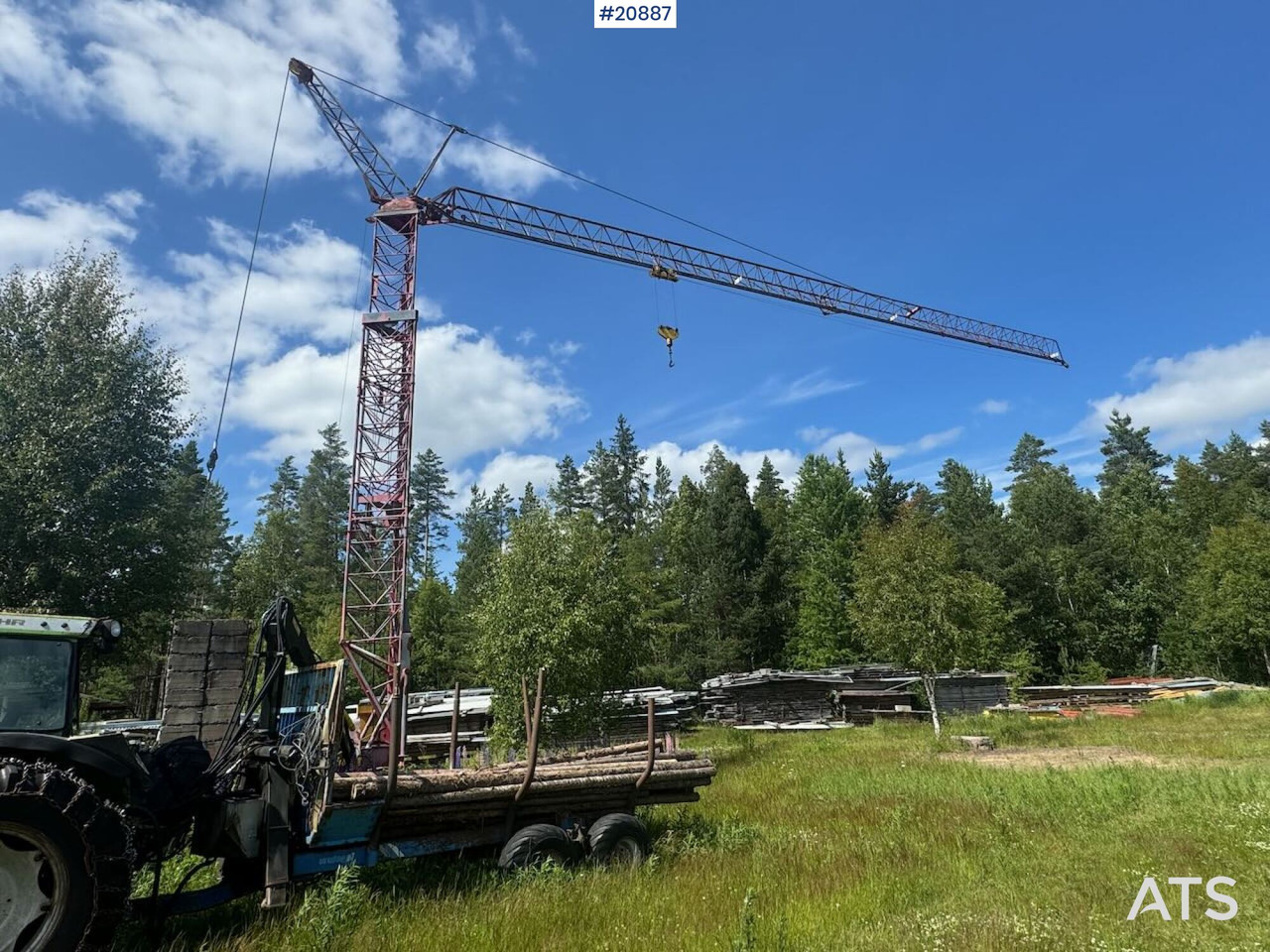 Krøll K35E Tårnkran - Tower crane: picture 3 Krøll K35E Tårnkran - Tower crane: picture 3