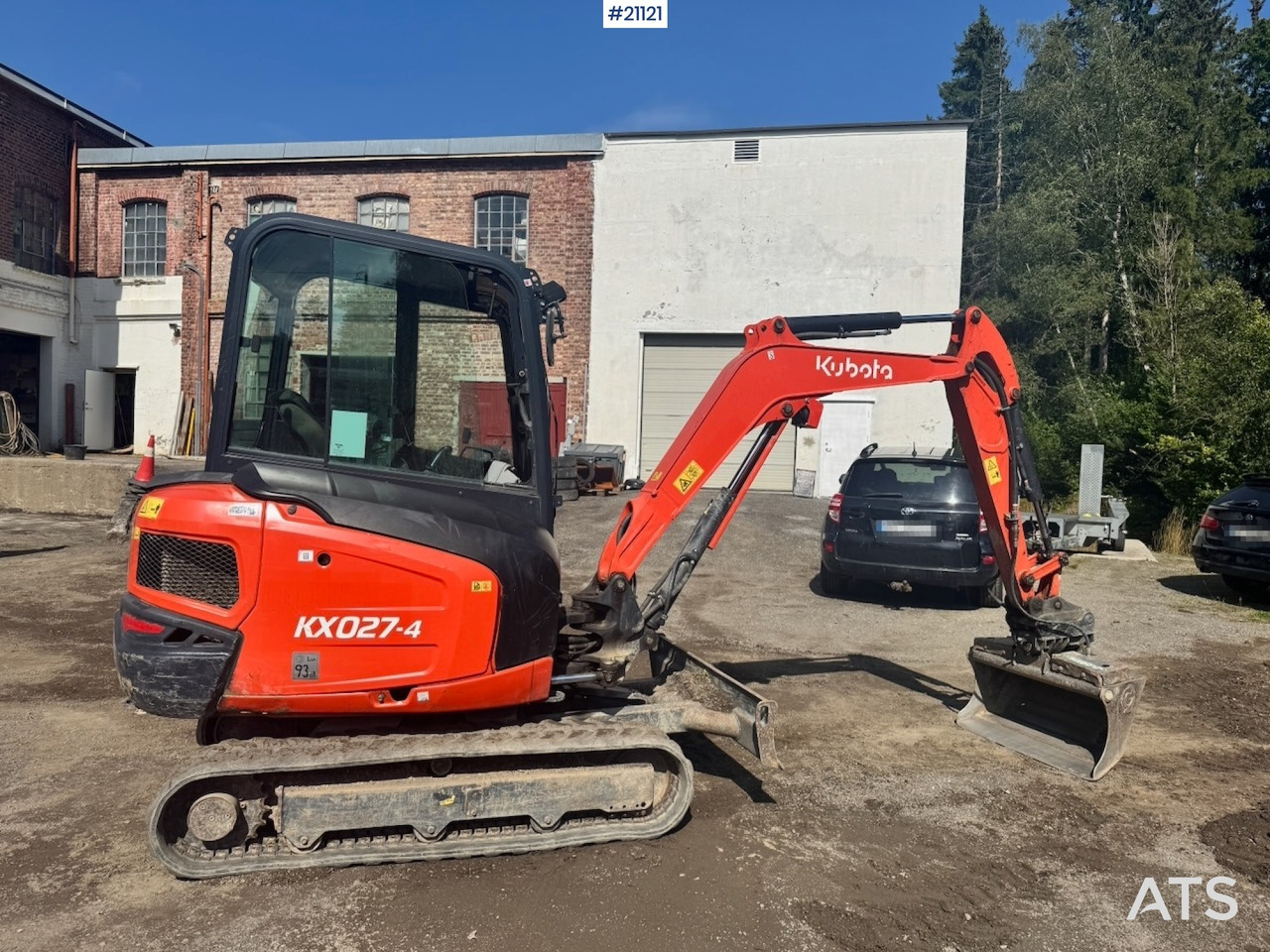 Kubota KX027-4 - Mini excavator: picture 2 Kubota KX027-4 - Mini excavator: picture 2