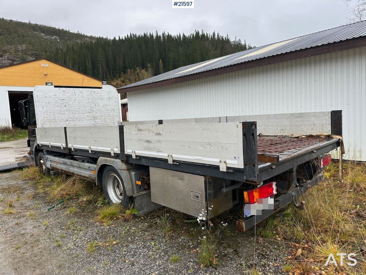 Mercedes 1524 L - Dropside/ Flatbed truck: picture 4 Mercedes 1524 L - Dropside/ Flatbed truck: picture 4