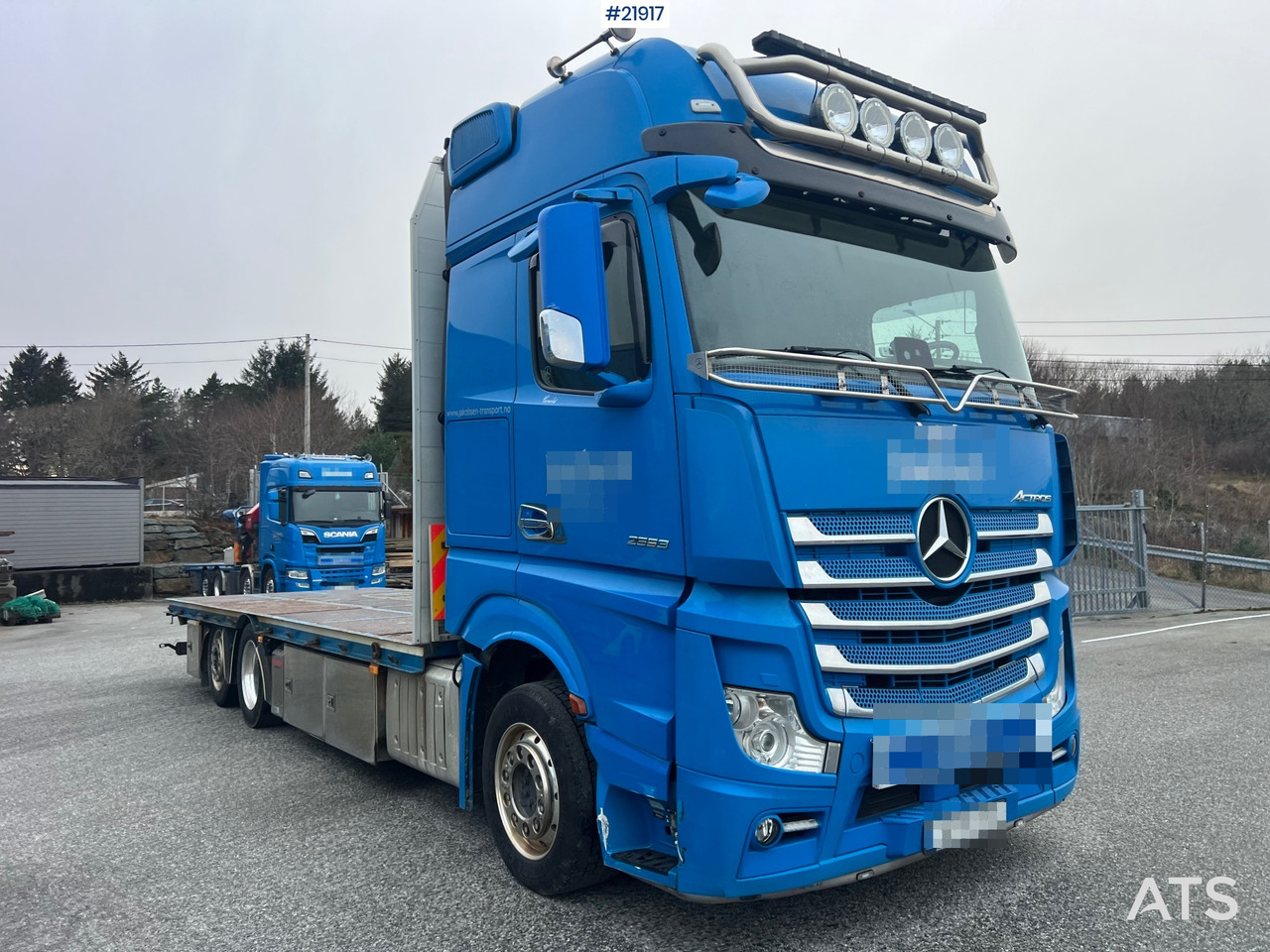 Mercedes-Benz Actros 6x2 planbil m/ 2012 konar 2 akslet plankjerre - Dropside/ Flatbed truck: picture 4 Mercedes-Benz Actros 6x2 planbil m/ 2012 konar 2 akslet plankjerre - Dropside/ Flatbed truck: picture 4