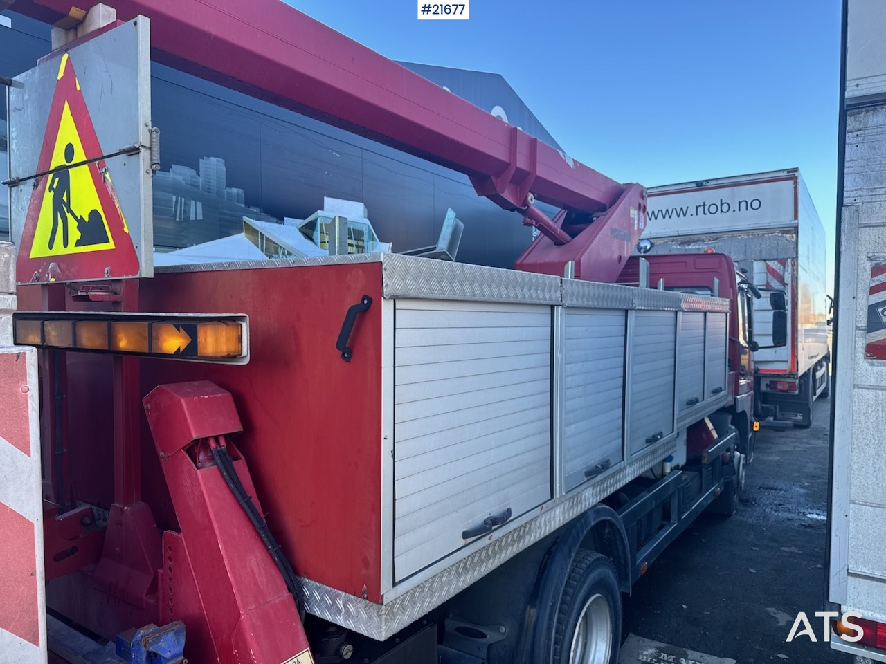 Truck mounted aerial platform Mercedes-Benz Mercedes Atego 4x2 18 meters Liftbil: picture 12 Truck mounted aerial platform Mercedes-Benz Mercedes Atego 4x2 18 meters Liftbil: picture 12