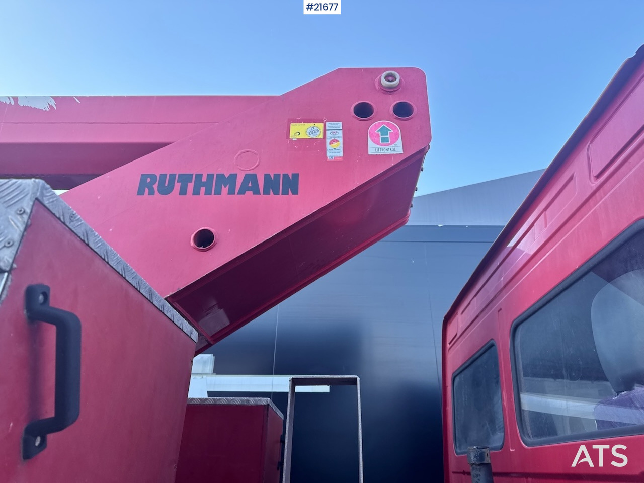 Truck mounted aerial platform Mercedes-Benz Mercedes Atego 4x2 18 meters Liftbil: picture 22 Truck mounted aerial platform Mercedes-Benz Mercedes Atego 4x2 18 meters Liftbil: picture 22