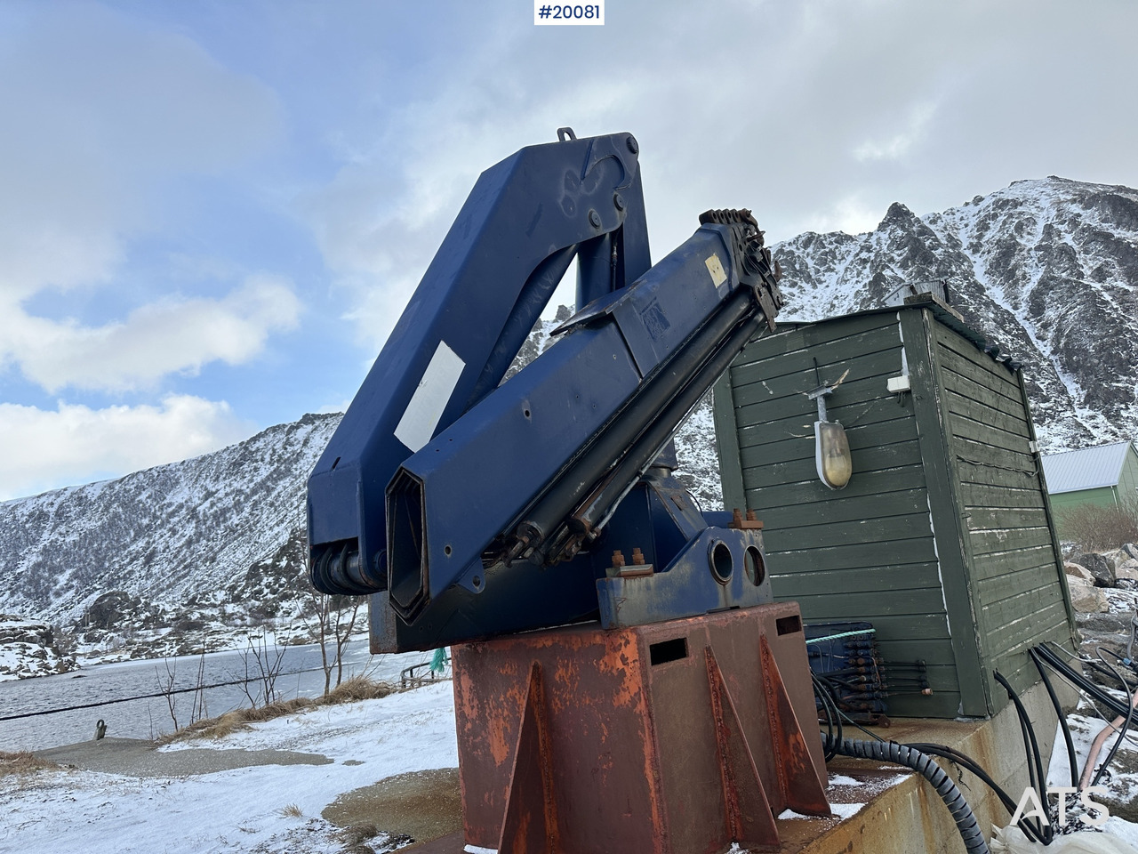 Palfinger PK 14080 C kran m/ hydraulikk pumpe - Loader crane: picture 4 Palfinger PK 14080 C kran m/ hydraulikk pumpe - Loader crane: picture 4