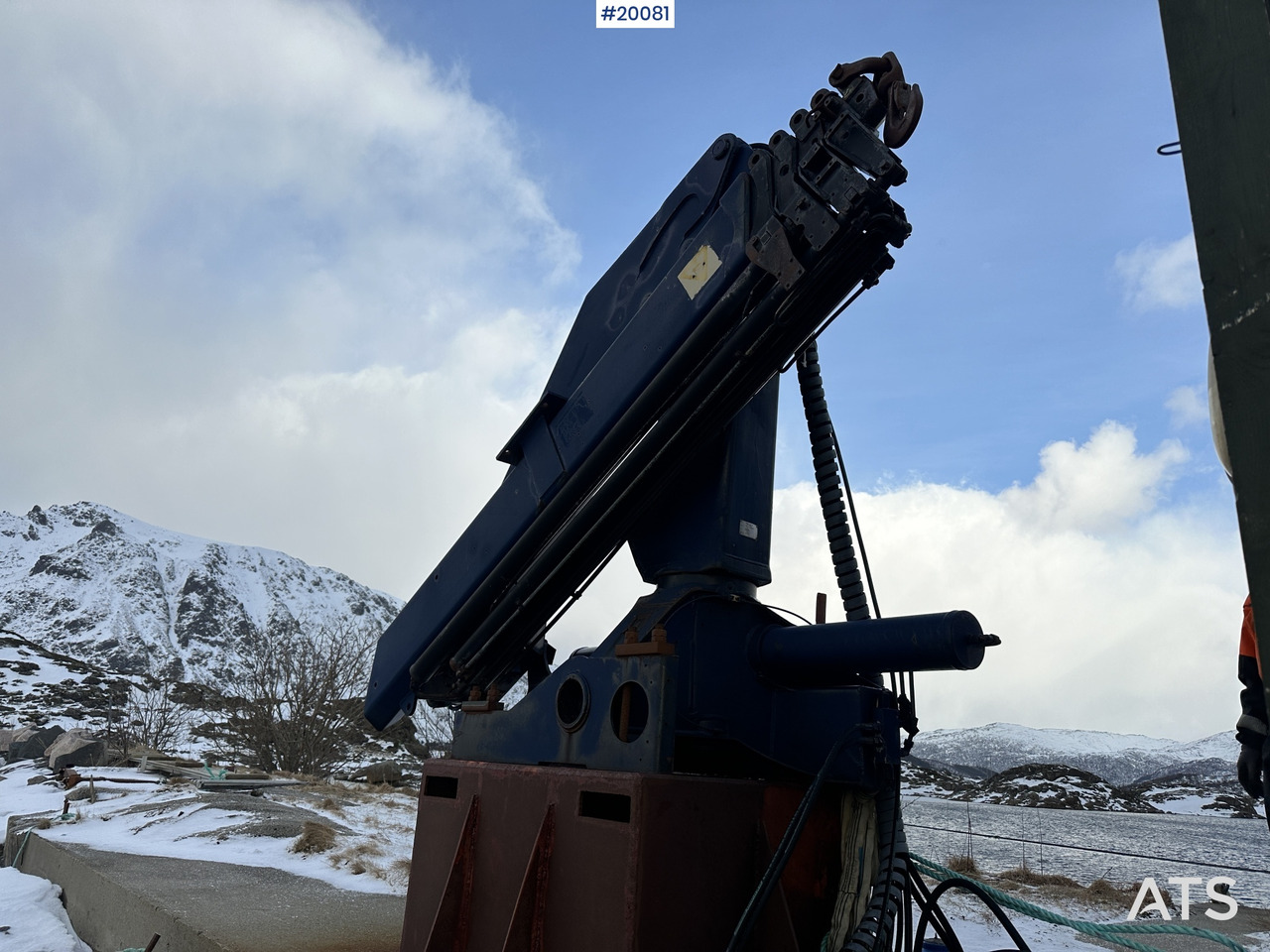 Palfinger PK 14080 C kran m/ hydraulikk pumpe - Loader crane: picture 2 Palfinger PK 14080 C kran m/ hydraulikk pumpe - Loader crane: picture 2