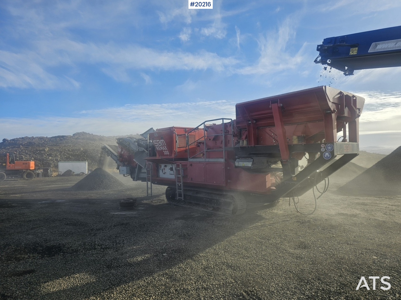 SBM Remax 300 - Mobile crusher: picture 3 SBM Remax 300 - Mobile crusher: picture 3