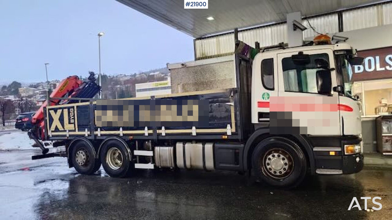 Scania P400 - Crane truck: picture 2 Scania P400 - Crane truck: picture 2