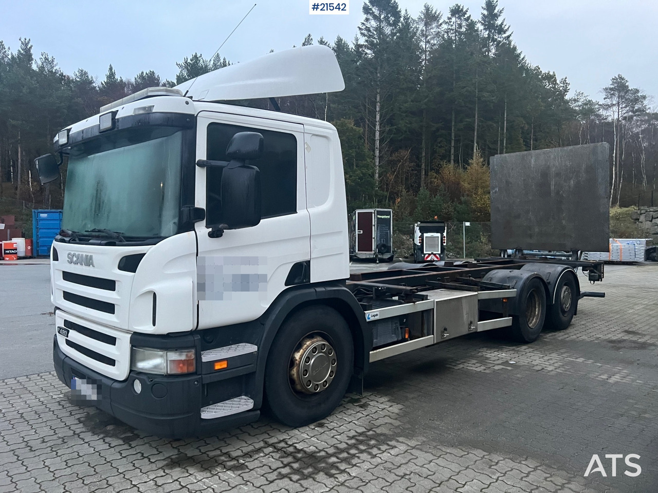 Scania P420 6x2 chassi m/ lift Rep.Objekt - Cab chassis truck: picture 1 Scania P420 6x2 chassi m/ lift Rep.Objekt - Cab chassis truck: picture 1